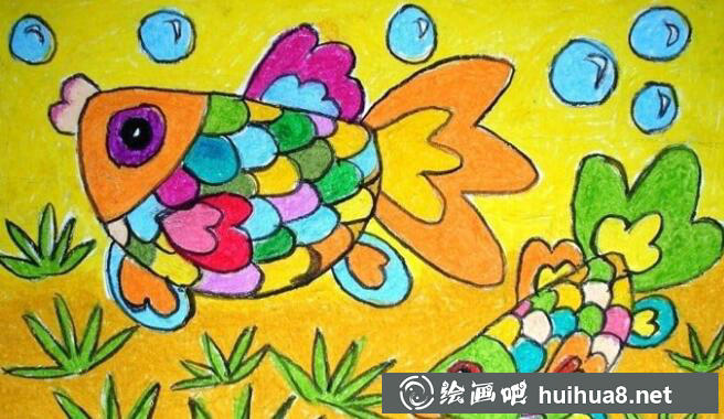 兒童油畫棒作品12