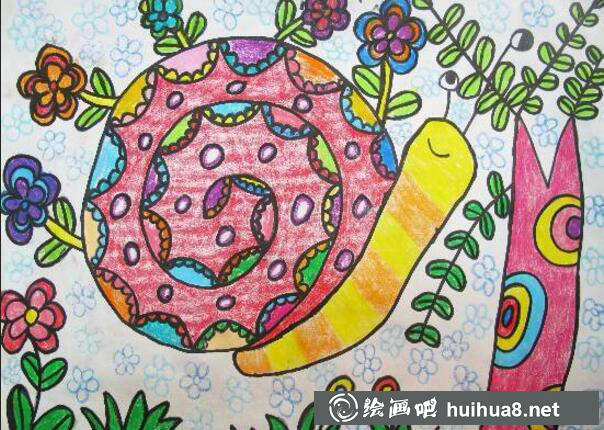 兒童油畫棒作品18