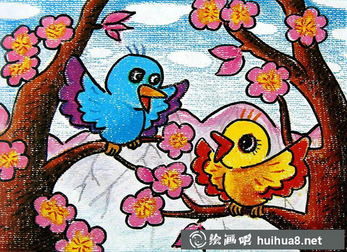 兒童油畫棒作品23