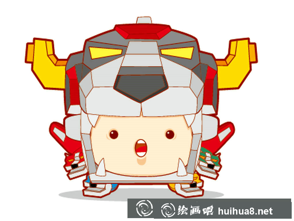 包子變怪獸簡(jiǎn)筆畫9
