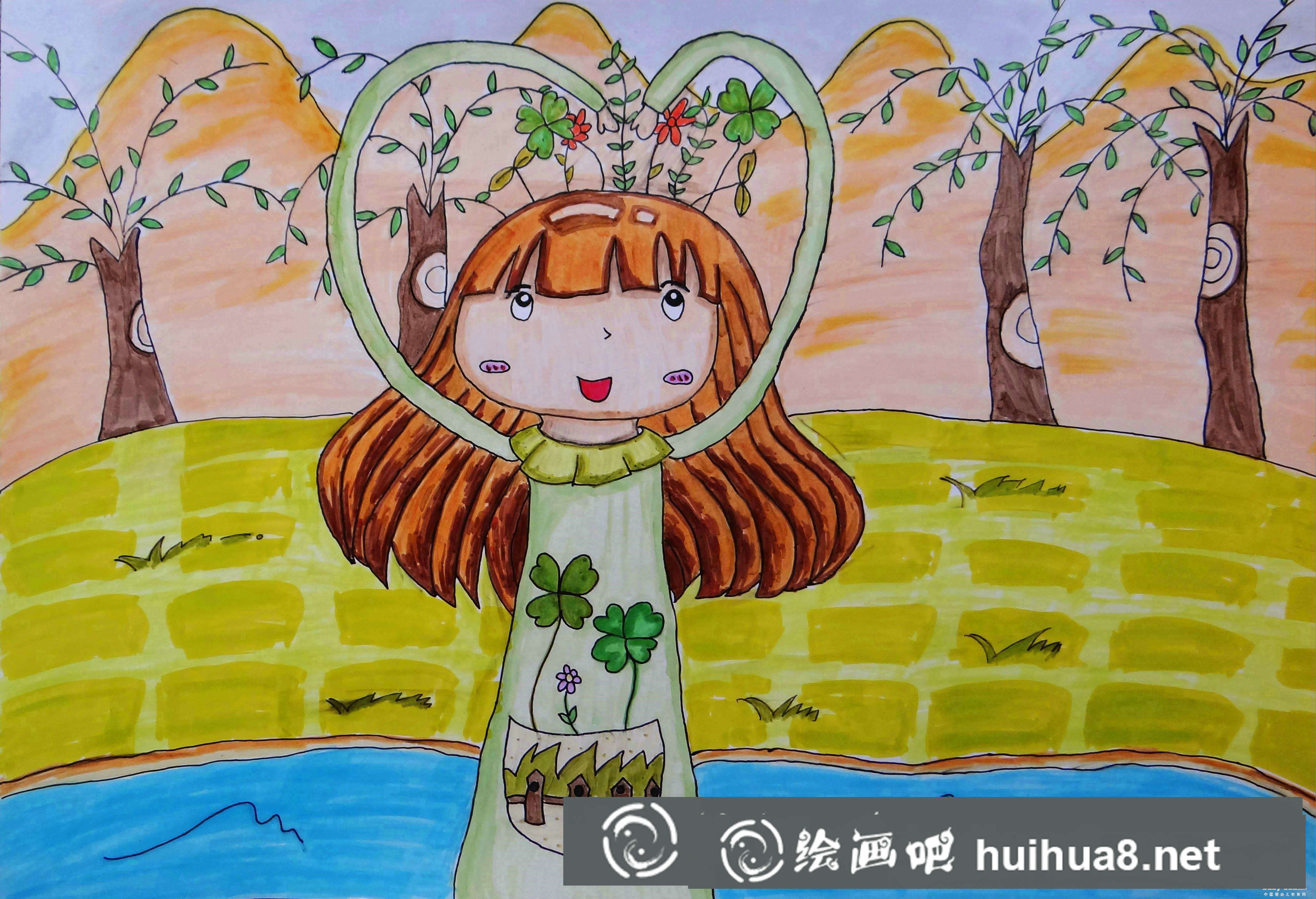 兒童水彩畫14