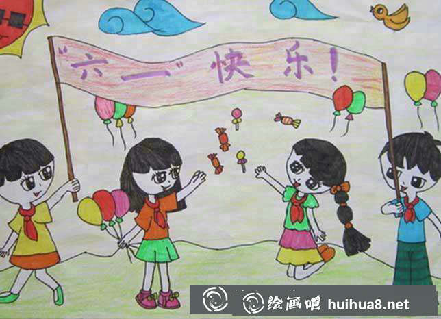 六一兒童節(jié)主題畫