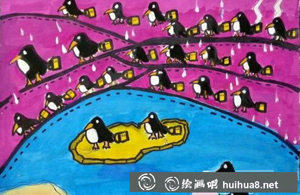 兒童水粉畫作品欣賞