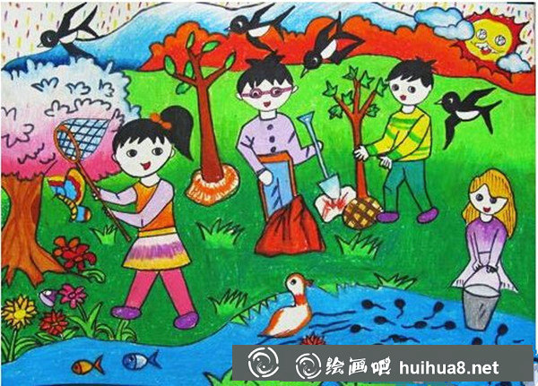 兒童水粉畫作品欣賞