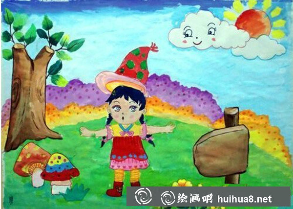 兒童水粉畫作品欣賞