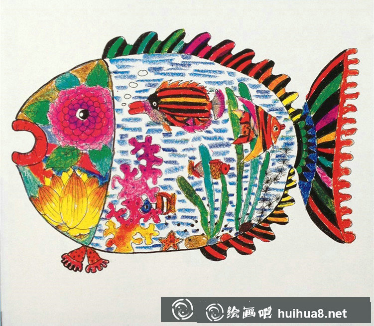 兒童油畫棒畫