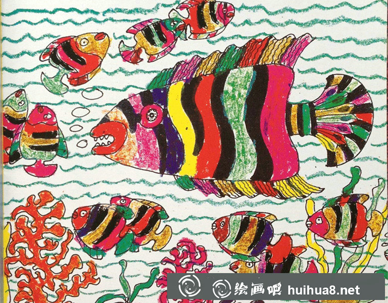 兒童油畫棒畫