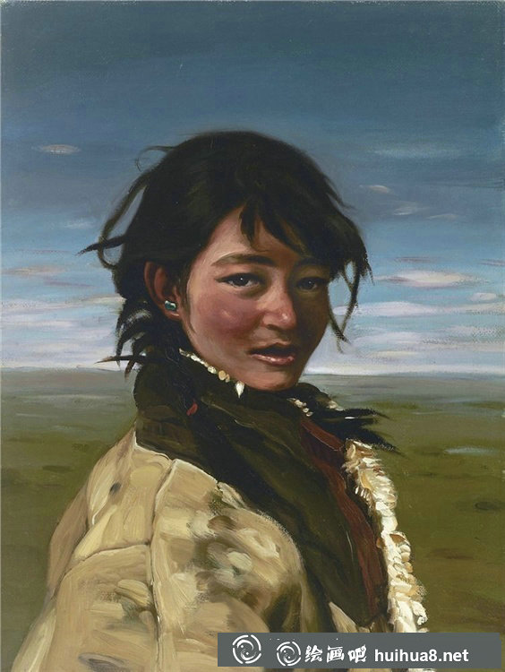 陳丹青油畫人物作品9