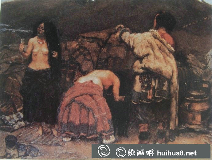 陳丹青油畫人物作品10