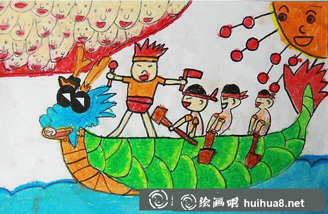 端午節(jié)兒童畫11