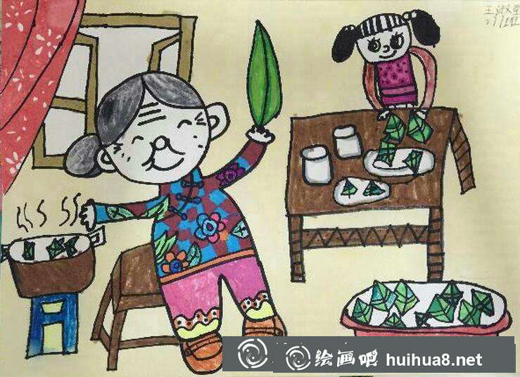 端午節(jié)兒童畫12