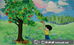 兒童水粉風(fēng)景畫(huà)賞析集錦