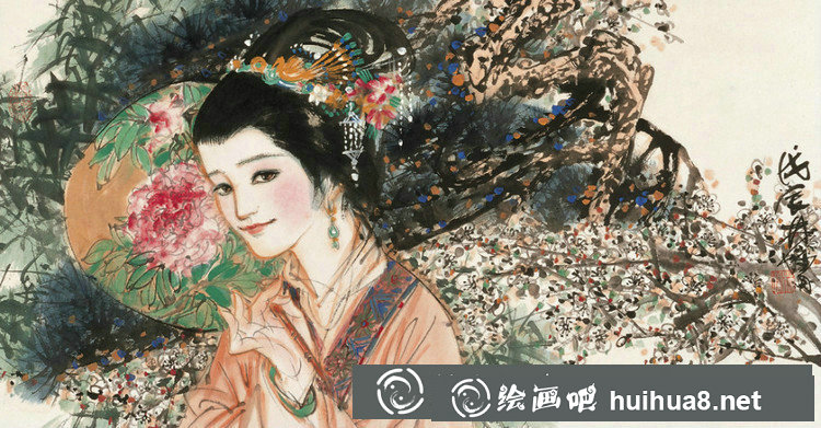 國畫仕女圖欣賞