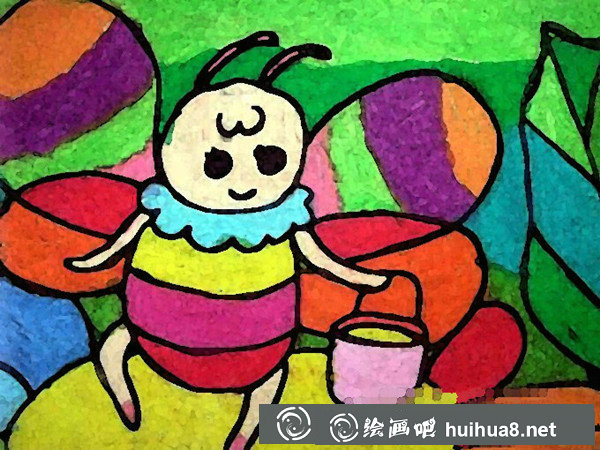 卡通風(fēng)格的小蜜蜂