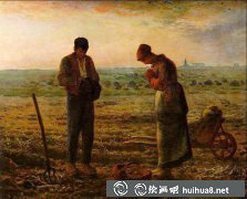 米勒油畫贊：辛勤勞動(dòng)者