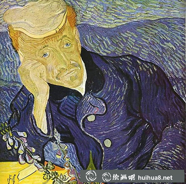 梵高自畫像8
