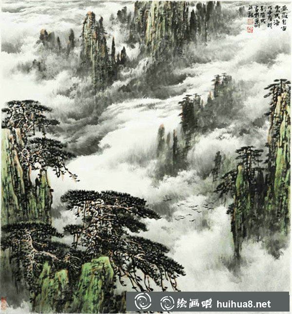 山水畫技法大全