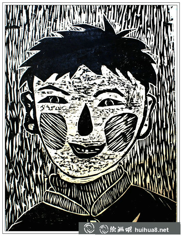 兒童版畫作品8
