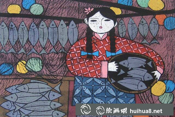 兒童版畫作品10