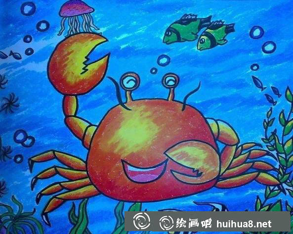 小猴水粉畫