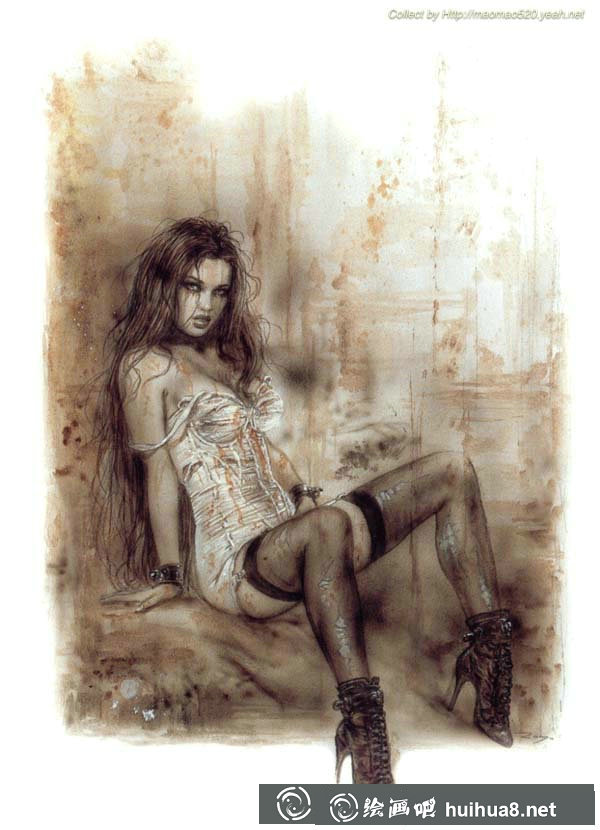 西班牙Luis Royo奇幻插畫作品集賞析