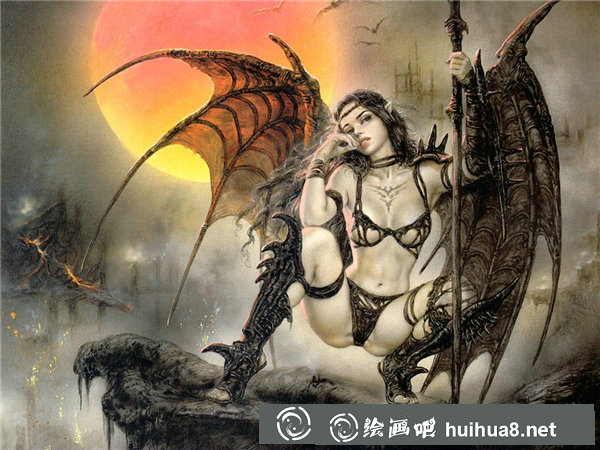 西班牙Luis Royo奇幻插畫作品集賞析
