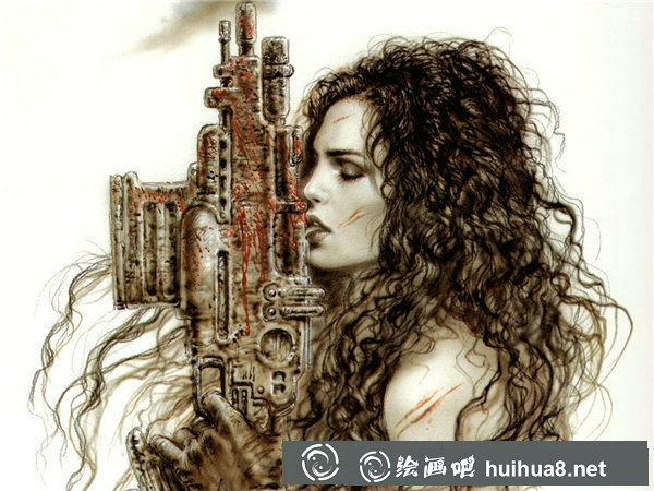 西班牙Luis Royo奇幻插畫作品集賞析