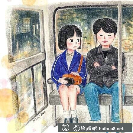 韓劇“請(qǐng)回答1988”卡通繪畫作品欣賞