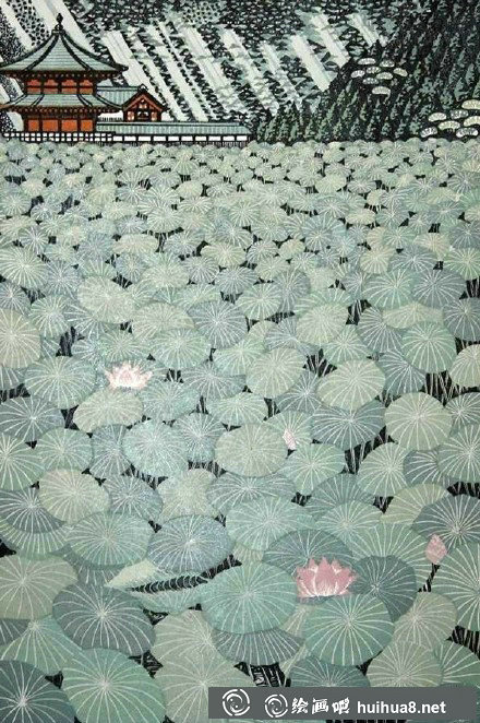 東京藝術(shù)家雷森村版畫作品欣賞