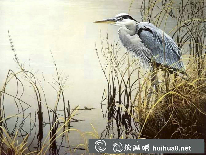 好看逼真的動(dòng)物丙烯畫作品欣賞