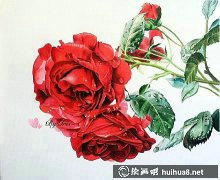 玫瑰彩鉛畫(huà)藝術(shù)賞析