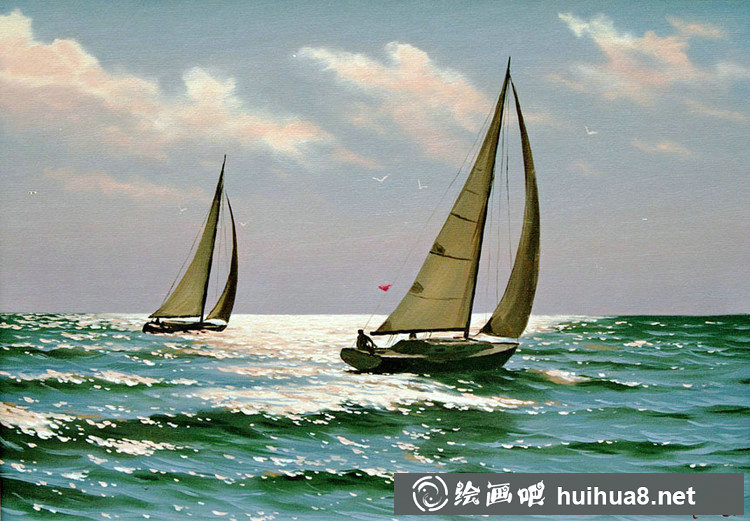 阿列克謝·阿達莫夫風景油畫作品欣賞