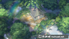 日漫場景插畫欣賞之葉之庭