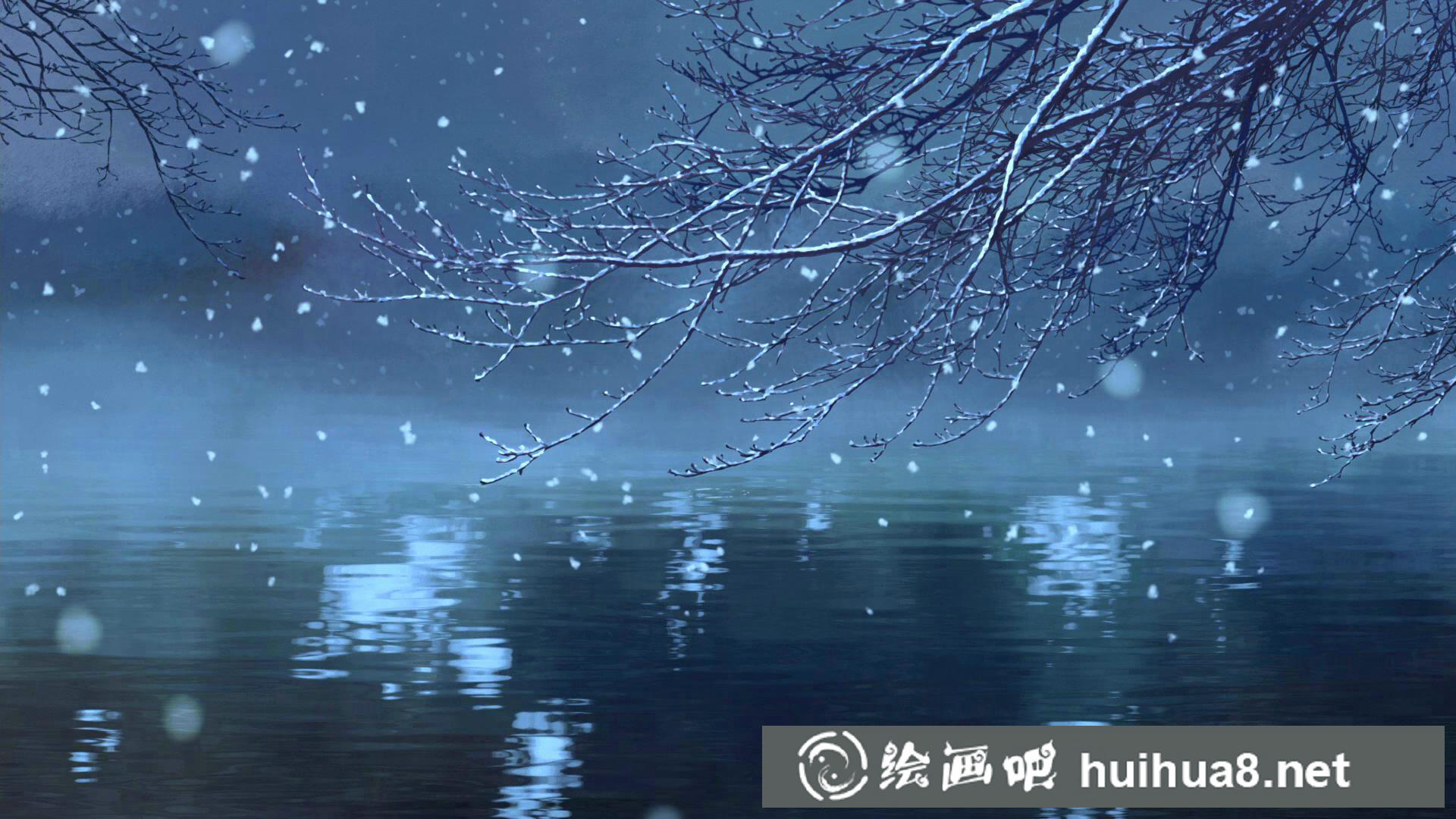 日漫言葉之庭場景插畫
