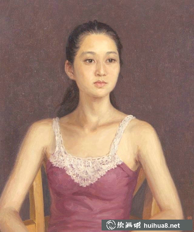 中國(guó)人物油畫作品三