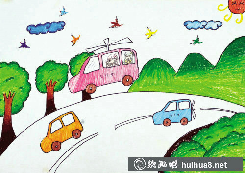 未來(lái)科技畫(huà)作