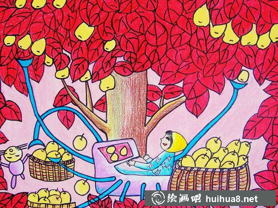 未來(lái)科技畫(huà)作