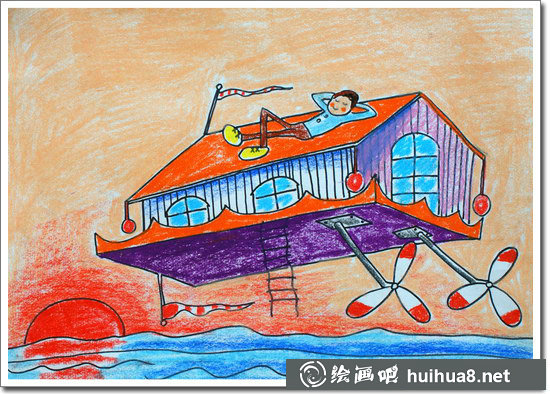 未來(lái)科技畫(huà)作