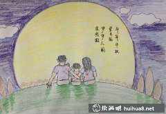 兒童繪中秋佳節(jié)畫作集錦