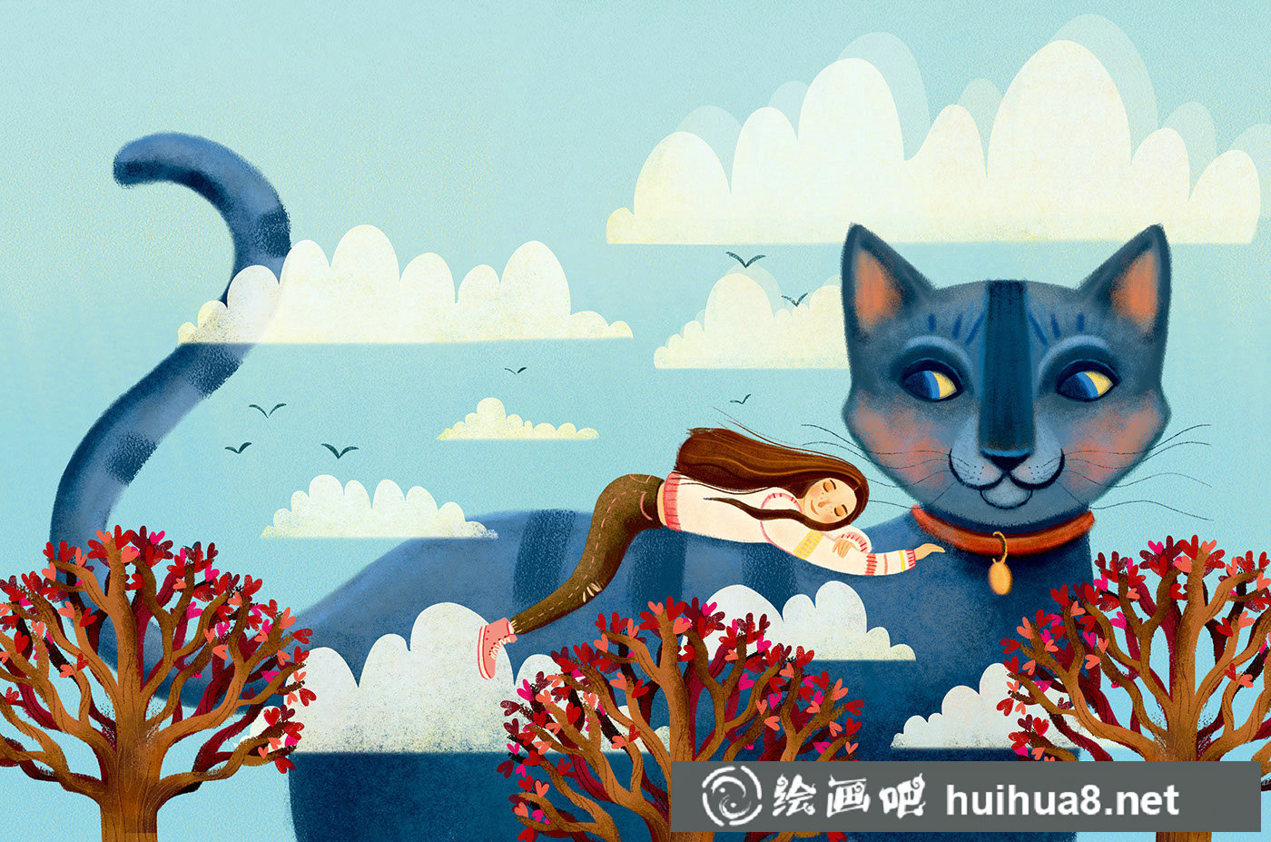 夢(mèng)幻童話(huà)繪本封面插畫(huà)10