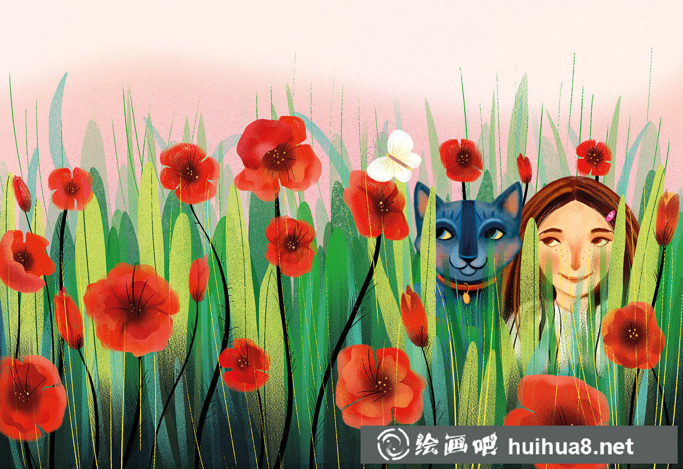夢(mèng)幻童話(huà)繪本封面插畫(huà)12