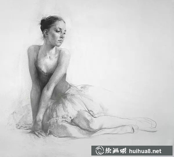 尼古拉布洛欣素描作品欣賞