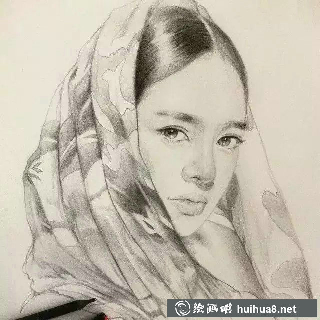 一組唯美的素描人物作品欣賞 一組唯美的素描人物作品欣賞