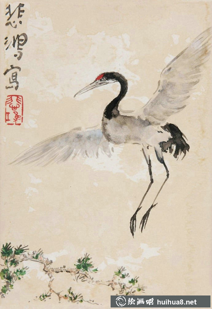 徐悲鴻國(guó)畫作品