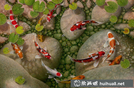 丙烯畫(huà)作品二