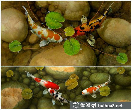 丙烯畫(huà)作品四