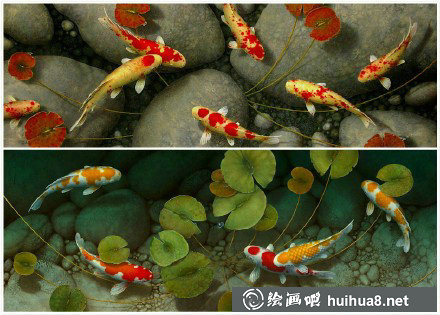 丙烯畫(huà)作品六
