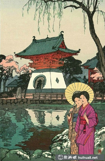吉田博Hiroshi Yoshida版畫作品8