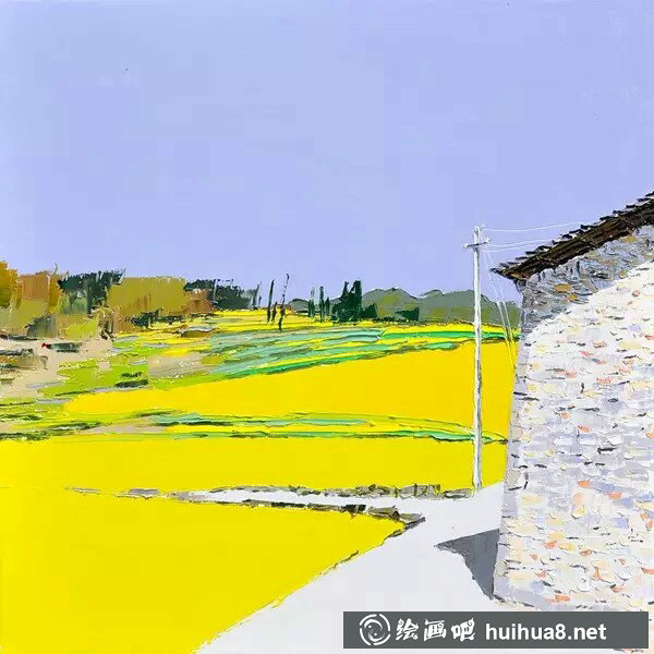 油畫：中國畫家洪浩昌油畫作品欣賞