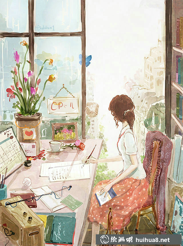 韓國插畫師endmion1的插畫作品